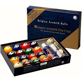 Набір м'ячів Super-Aramith Pro Cup Value Pack 57,2 мм