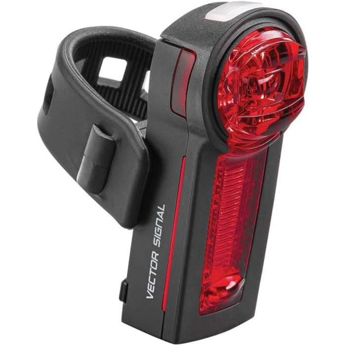 Світлодіодний набір ліхтарів для велосипеда TRELOCK LS 760 I-GO VISION 100 LUX та LS740 VECT із стоп-сигналом, USB зарядка, чорний