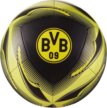 Футбольний м'яч PUMA BVB Icon розмір 5, жовто-чорний, для тренувань