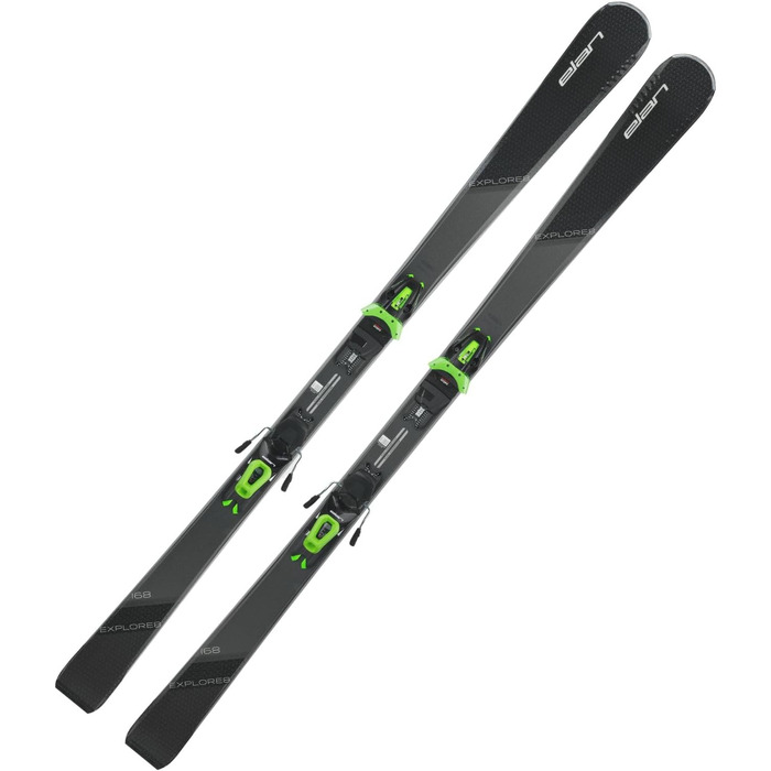 Гірські лижі Carving Skis Allmountain Rocker - Elan Explore 8 LS - з кріпленнями EL10.0 Grip Walk - 2024 - Allmountain Skis - для просунутих лижників 168см