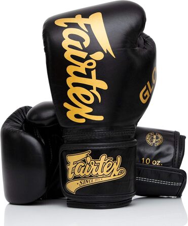 Рукавички для кікбоксингу Fairtex Glory Limited Edition (14 унцій, чорні BGVG1)