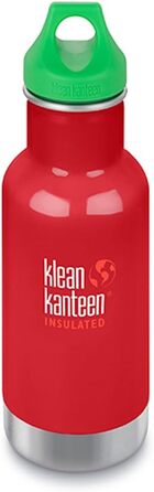 Пляшка Klean Kanteen вакуумна 355 мл Loop Cap мінеральна червона