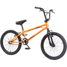 Дитячий велосипед KHE BMX Cosmic ORANGE червоний 20 дюймів з ротором Affix всього 11,1 кг