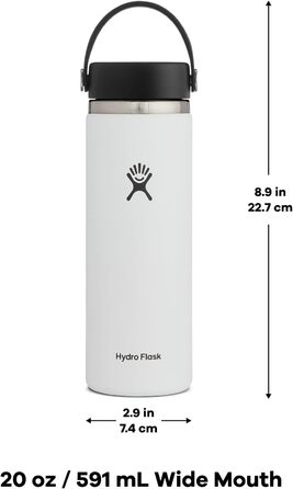 Термобутилка Hydro Flask з широким горлом, 590 мл