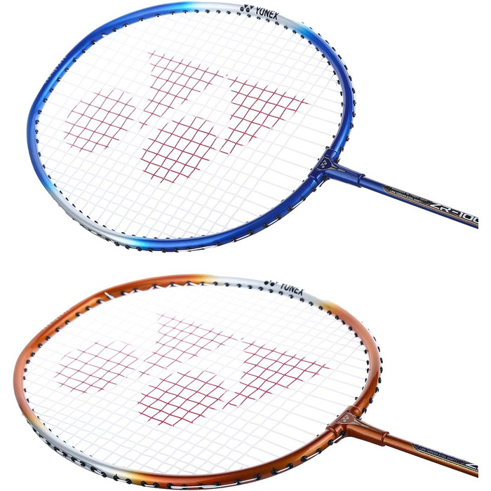 Ракетка Yonex ZR 100 алюміній, набір 2 шт., синій/помаранчевий