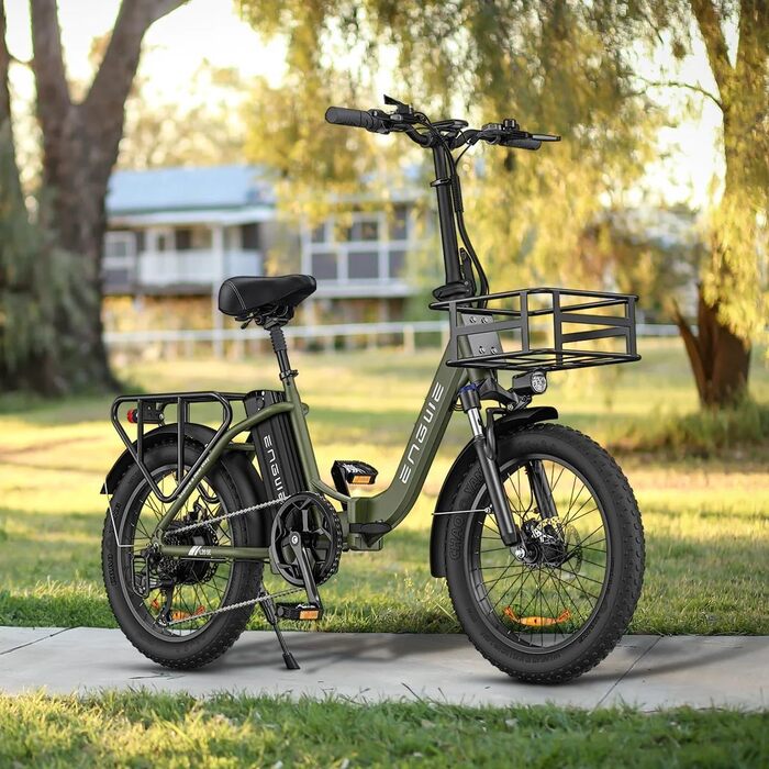 Велосипед ENGWE E-Bike 20', фетбайк, 15,6 Ач, запас до 120 км