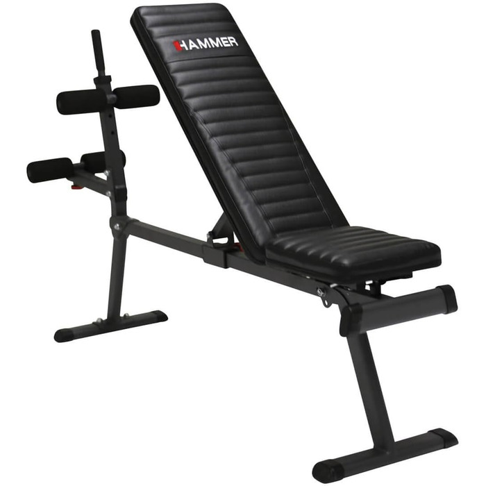 Лава Hammer Ab Bench Perform One Weight, антрацит/чорна, 160 x 32 x 119 см