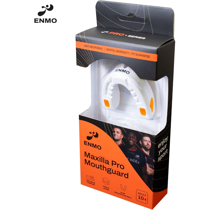 Капа Enmo Maxilla Pro - Adult & Junior 10, тришарова для спорту