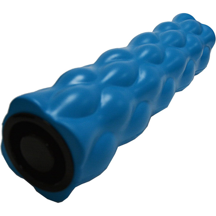 Масажний ролик Yoga Roller Fascia Roller з піни, довжина 46 см, 13 х 11 см, колір рожевий