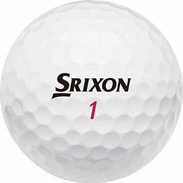 М'ячі для гольфу Srixon SoftFeel Lady, 2 шари, білі