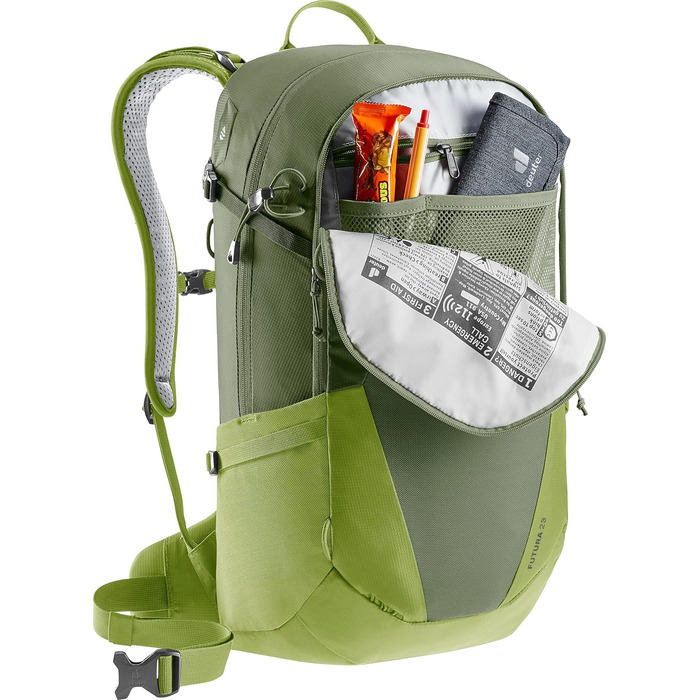 Рюкзак туристичний Deuter Futura 23 л, хакі-зелений