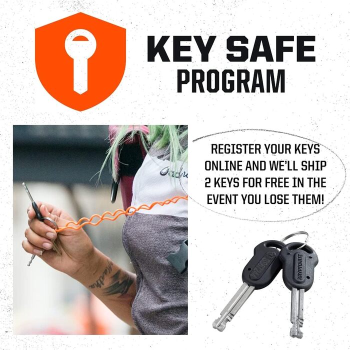 Замок ланцюговий Kryptonite Keeper 585, 3 мм, 85 см, чорний