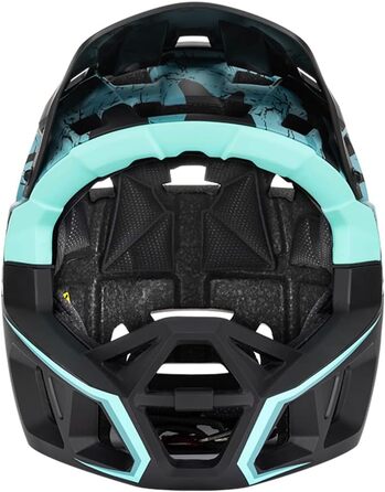 Для дорослих, Fullface BX Hele, Racing Downhill TB-Hel для ountainbike (Camouflage Blue, M)