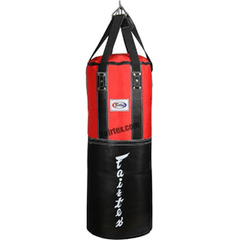 Мішок Fairtex HB3 чорно-червоний, важка сумка для боксингу