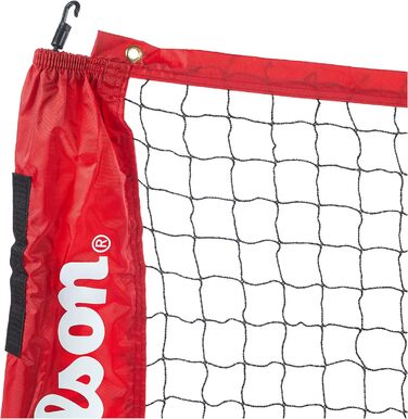 Wilson Tennis Net (NS, Red/Black)