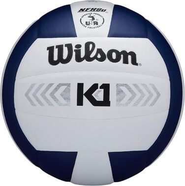 Волейбольний м'яч Wilson K1 Silver, сріблястий, оригінал
