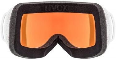 Гірськолижні окуляри Uvex Unisex Downhill 2000 Cv () (одного розміру, білий/рожево-помаранчевий)