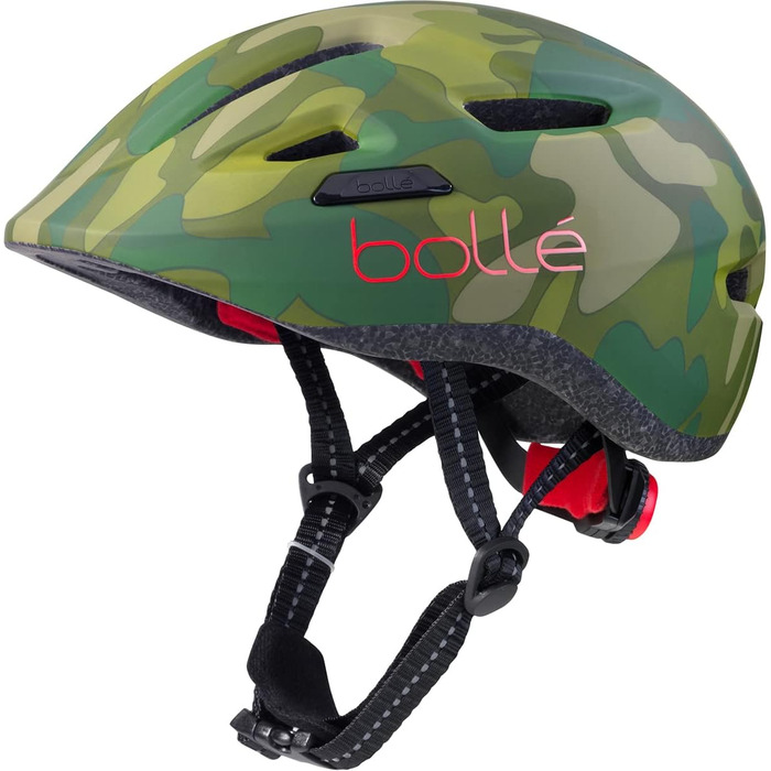 Дитячий велошолом Bollé Stance Jr, XS, камуфляж, унісекс