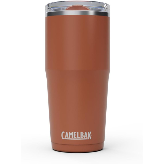 Термочашка CamelBak Thrive 590 мл, ізольована, нержавіюча сталь, не протікає, підстаканник, червона