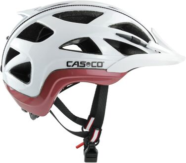 Велосипедний шолом Casco Active 2 для дорослих, розмір S (52-56 см), білий з рожевим, преміум якість