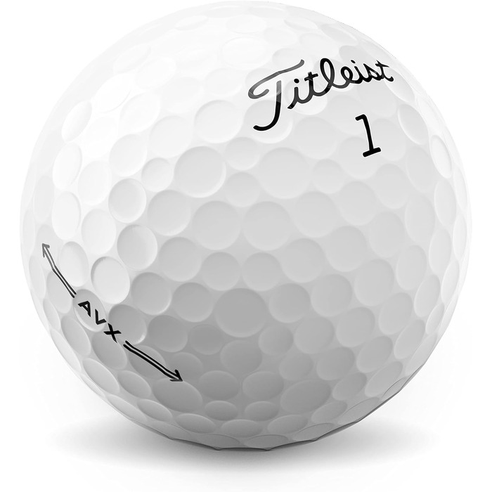 М'яч для гольфу Titleist AVX - преміум продуктивність і м'якість