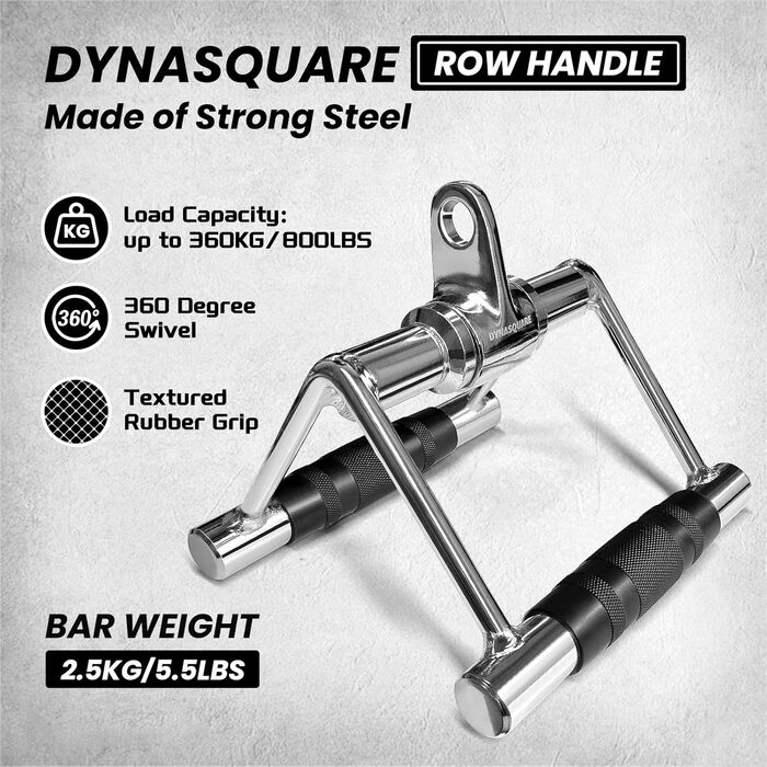 Насадки для тяги Lat Pulldown Combo, аксесуари для тренажерів з грифом для тяги і біцепса, сумісні з більшістю фітнес-станцій, з міцної сталі