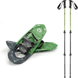 Снігоступи SnowClimber M 25' зелений, кріплення з тріскачкою