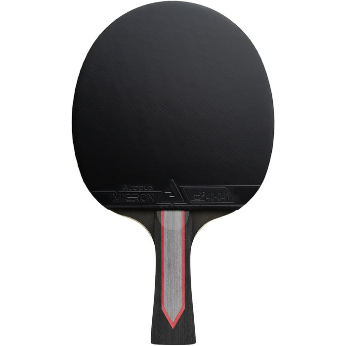 JOOLA Настільний тенісний ракетка RED Carbon PRO з карбоновим шаром, мікроновими накладками та магнітною коробкою, професійна