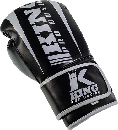 Боксерські рукавички King PRO Boxing Revo 1, чорні, 14 Oz