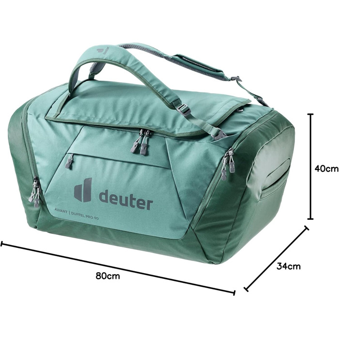 Спортивна сумка deuter AViANT Duffel Pro 90 Дорожня сумка (нефритово-зелений)