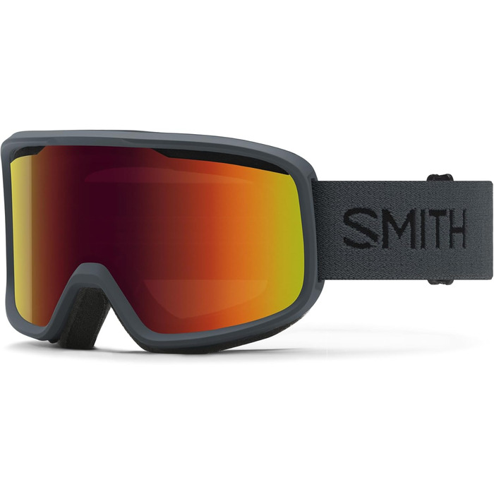 Окуляри Smith Optics унісекс Frontier Дзеркало Slate Red Sol-X