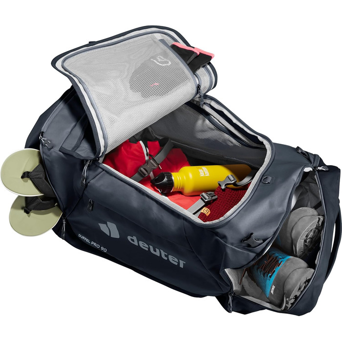 Сумка-баул Deuter Duffel Pro 90 л для дорослих, чорна