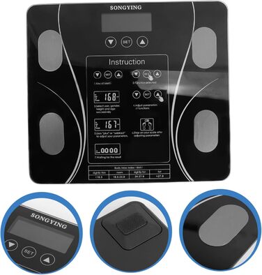 Фітнес-монітор Cabilock Digital Body Fat Scale Black 1 шт.