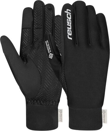 Рукавички Reusch Karayel Windstopper Touch-tec (10, чорний-сріблястий)