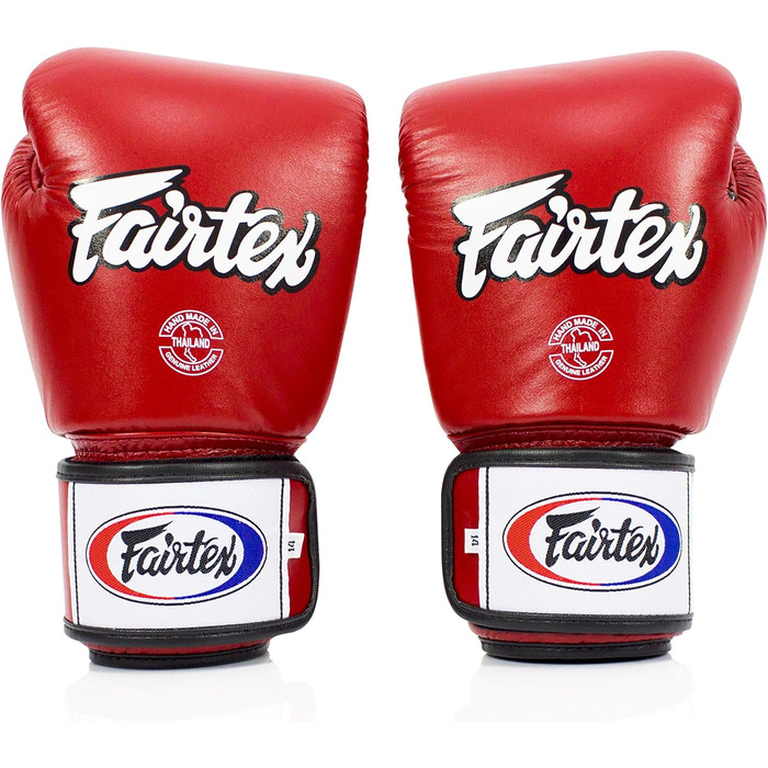 Рукавички Fairtex BGV1BR Червоні 16 унцій для всіх видів спорту