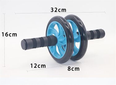 Роликове колесо OUYUE Ab Roller для тренувань (жовтий)