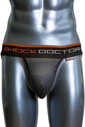 Бандаж Shock Doctor Compression Ultra з чашкою Carbon Flex, XL, сірий