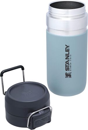 Термос-пляшка Stanley Quick Flip з нержавіючої сталі, 7+ годин холод, BPA-free, герметична, для води, зручна кришка, придатна для миття в посудомийці