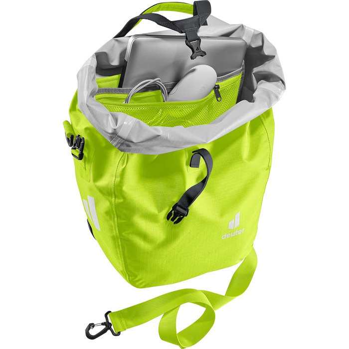 Велосумка Deuter Weybridge 20+5 л, водонепроникна, на задній багажник