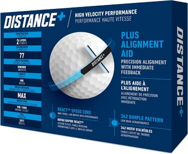 М'ячі для гольфу TaylorMade Distance 2021