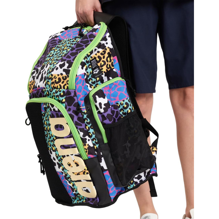 Рюкзак ARENA Unisex Spiky III Team Backpack 45 Allover для басейнів 45 л Animalier