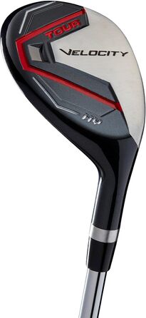 Набір ключок для гольфу WILSON Tour Velocity, 11 шт, чорний/червоний