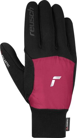 Рукавички Reusch Garhwal Hybrid Touch-TEC Unisex, сенсорні, чорно-рожеві