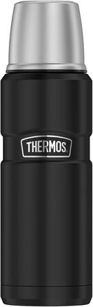 Пляшка для напоїв Thermos King 470 мл, нерж. сталь, 12 год гаряча/24 год холодна