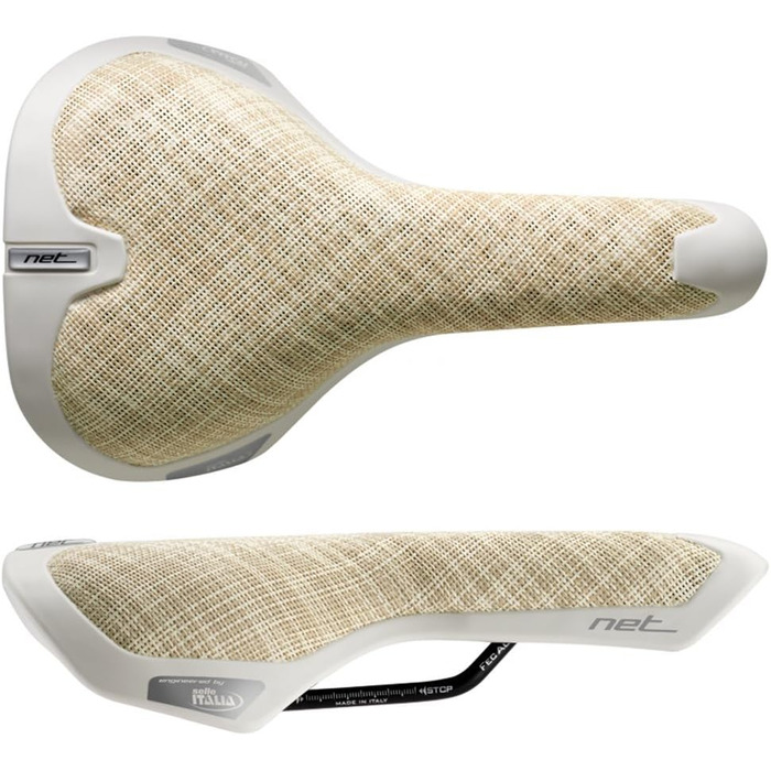 Сідло для велосипеда Selle Italia Net 168x275см кремовий/білий