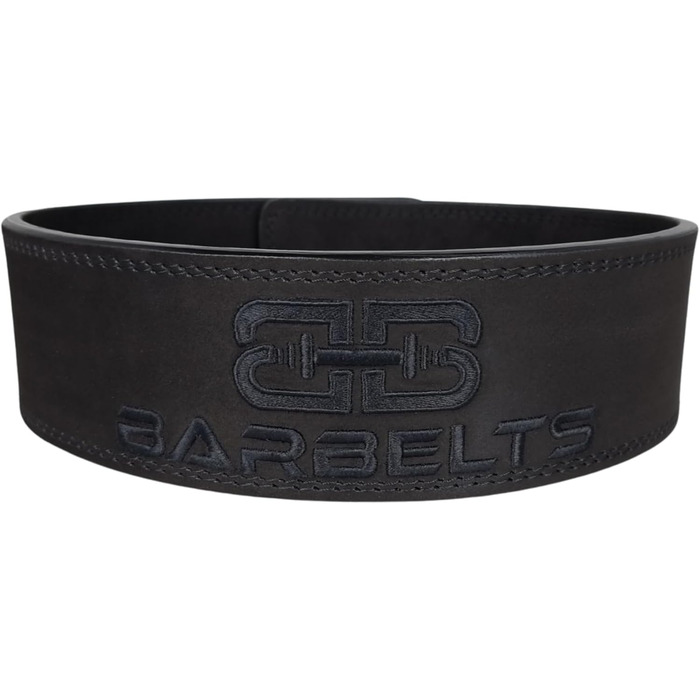 Пояс для пауерліфтингу Barbelts, 10 мм, 100% шкіра, важкоатлетичний ремінь з важільною пряжкою для силових тренувань