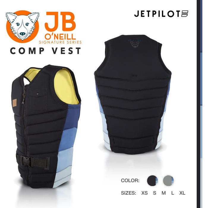 Жилет JB Oneill Neoprene Comp, сірий, XL СІРИЙ XL