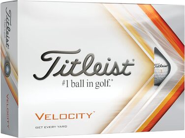 М'яч Titleist Velocity, білий