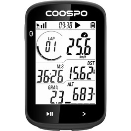 Велокомп'ютер COOPSO CS300, GPS, 2,6