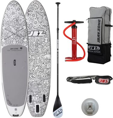 Надувна SUP-дошка JBAY.Zone з повним комплектом аксесуарів для веслування стоячи